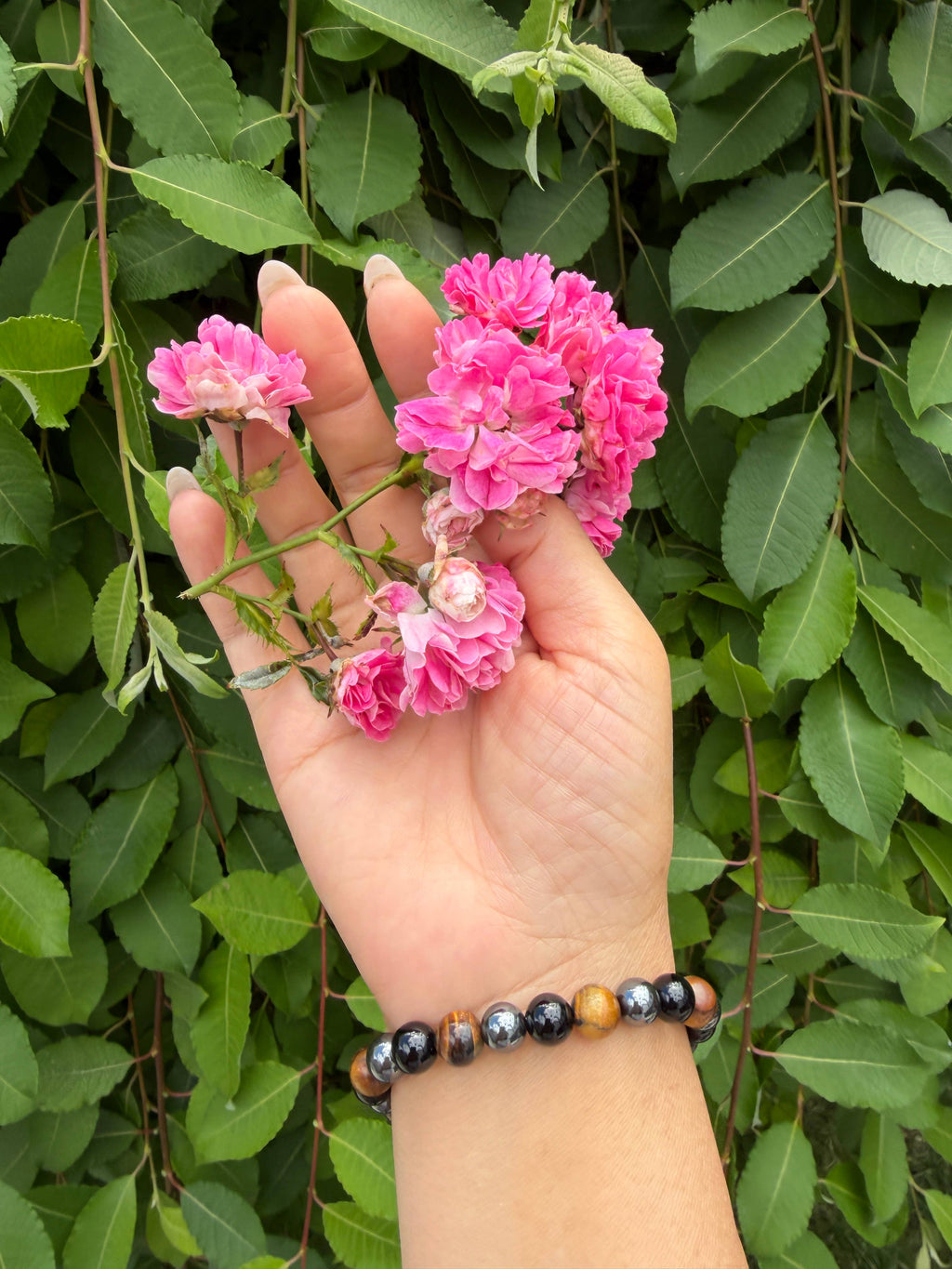 Protection 8mm Natural Crystal Healing Stretch Bracelets