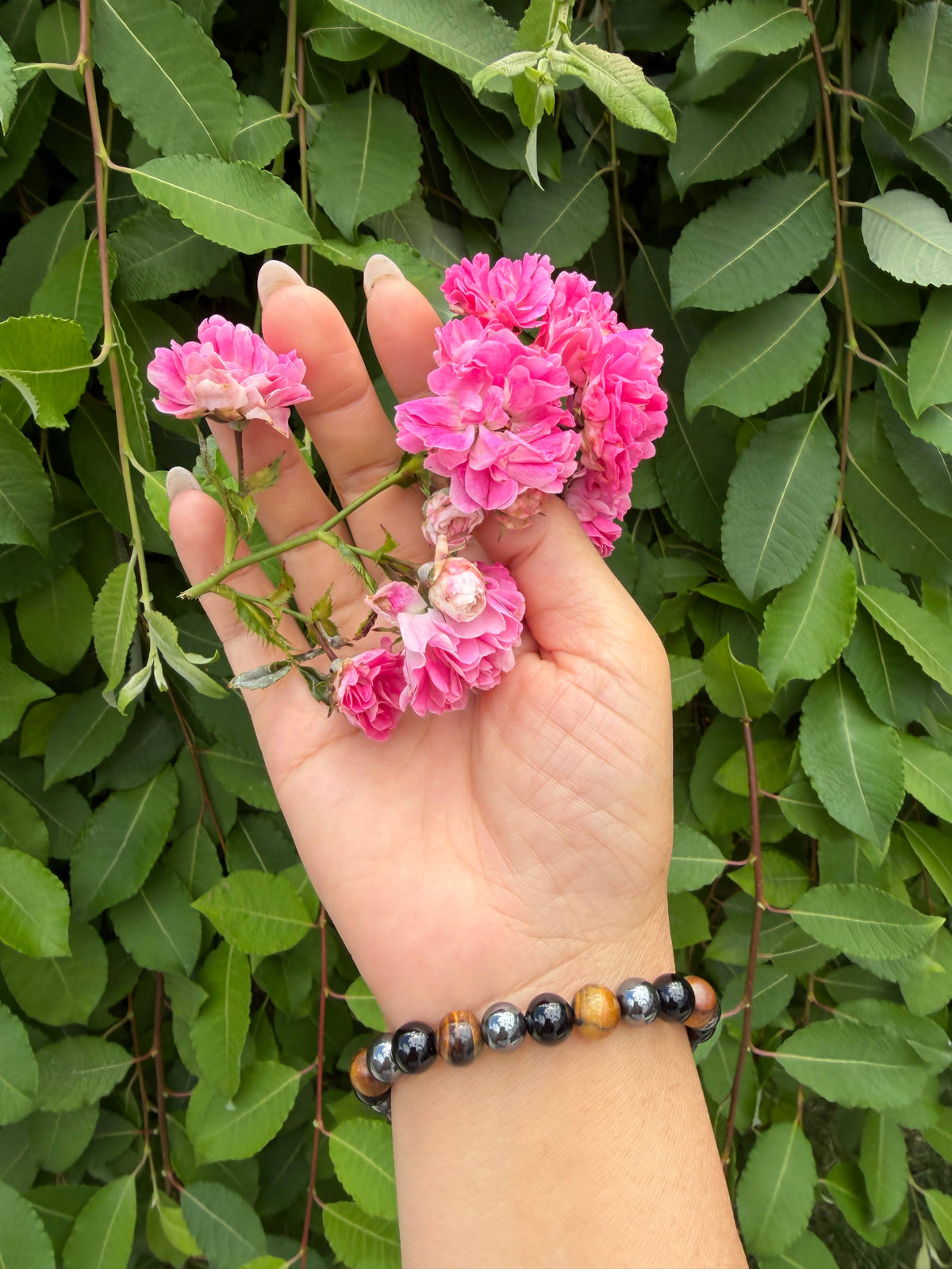 Protection 8mm Natural Crystal Healing Stretch Bracelets