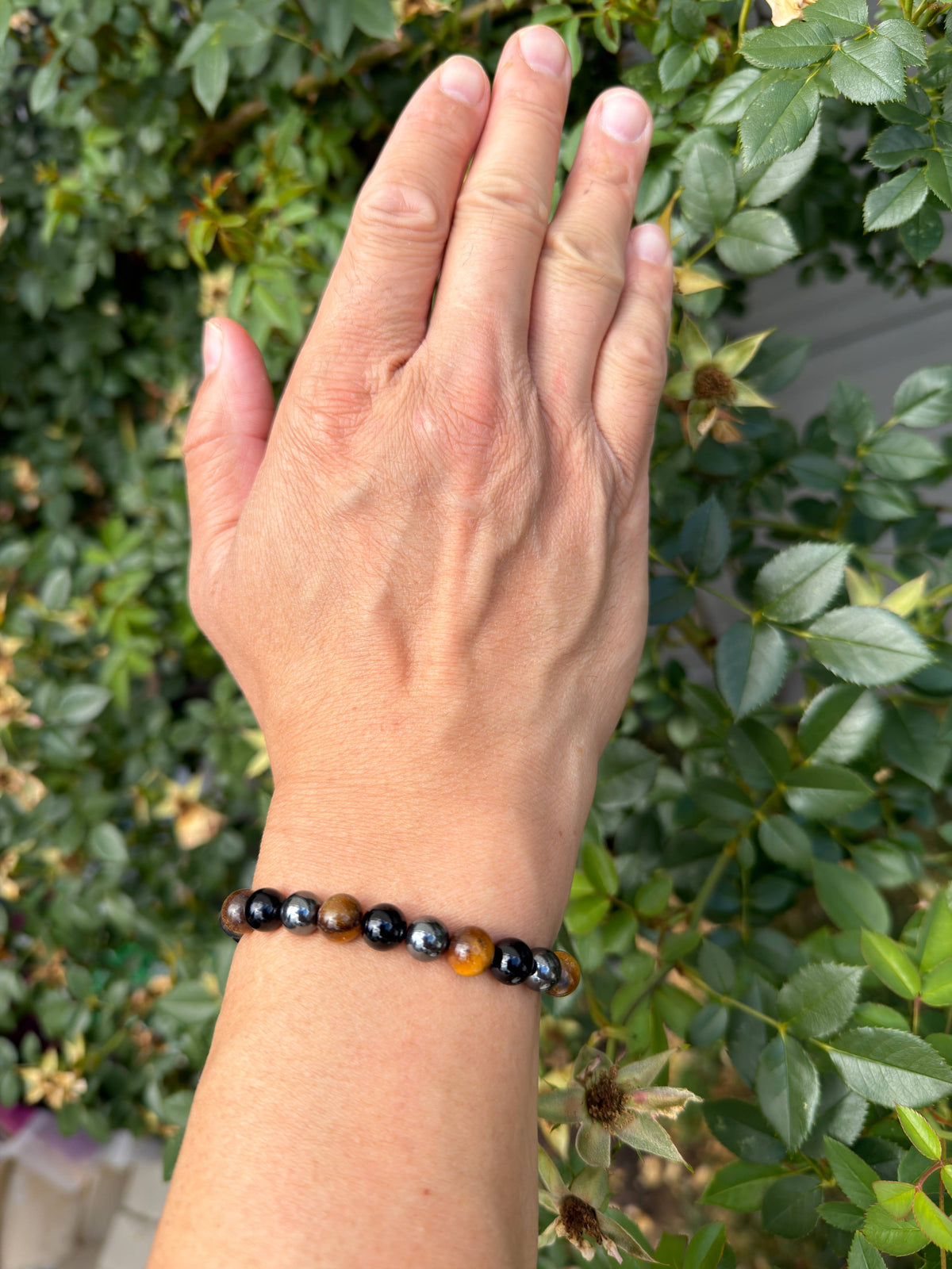 Protection 8mm Natural Crystal Healing Stretch Bracelets